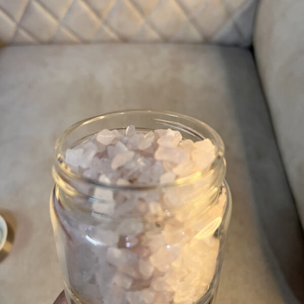 Rose Quartz Crystal Water Bottle - Image 5