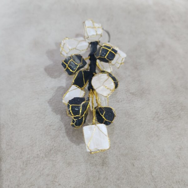 Black Tourmouline & Selenite Hanger - Image 2