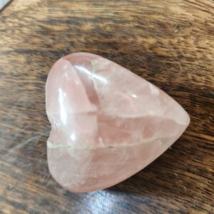 Rose Quartz Heart