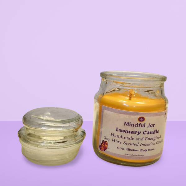 Mindful Jar Intention Candle - Image 2