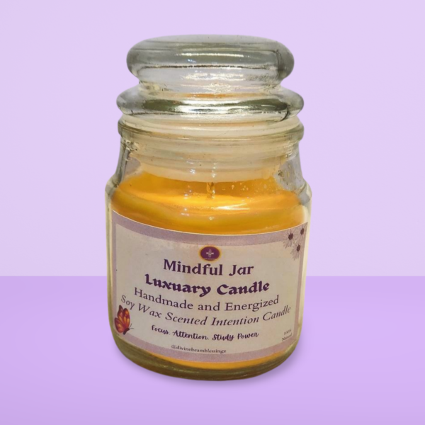 Mindful Jar Intention Candle