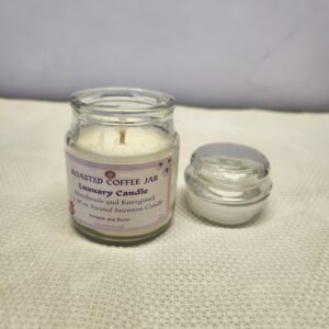 Roasted Coffee Jar Intention Candle