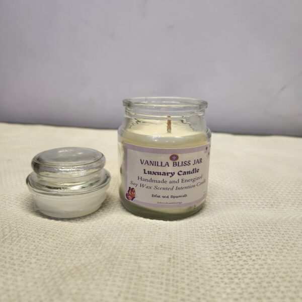 Vanilla Bliss Jar Intention Candle
