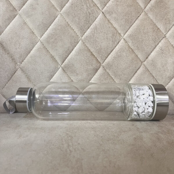 Howlite Crystal Water Bottle - Image 2