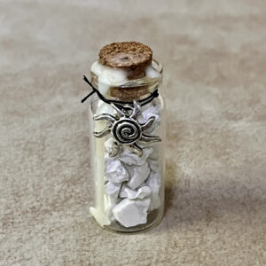 Howlite Crystal Mini Jar