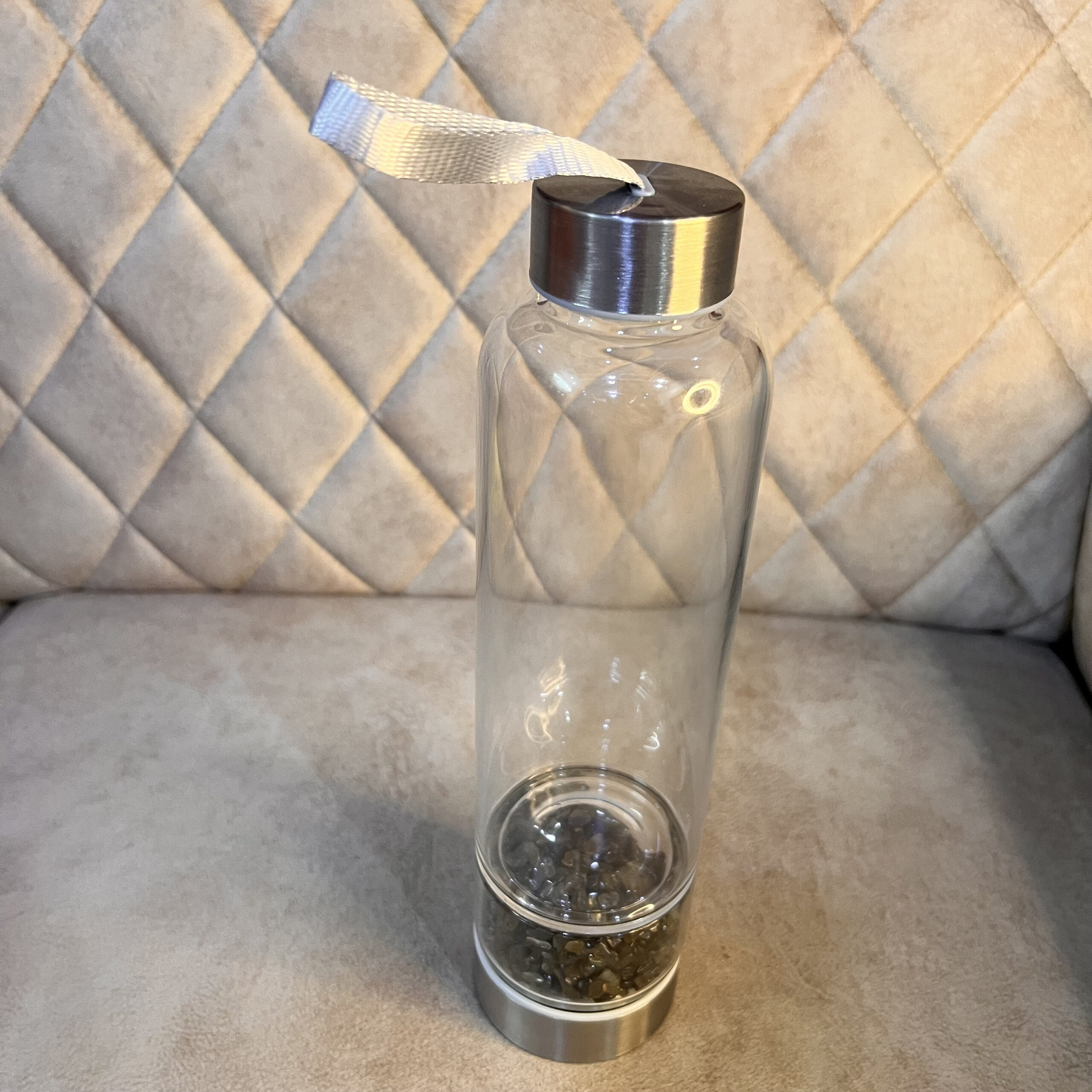 Labradorite Crystal water Bottle