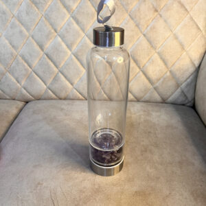 Amethyst Crystal Water Bottle