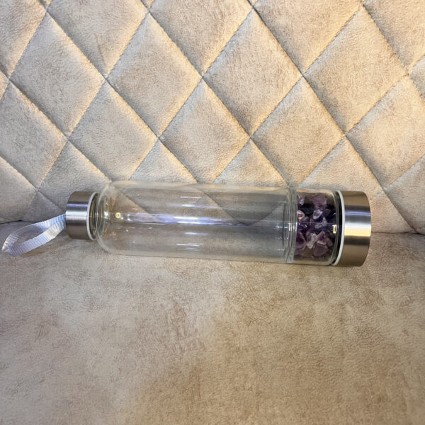 Amethyst Crystal Water Bottle - Image 2