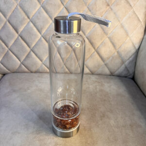 Carnelian Crystal Water Bottle